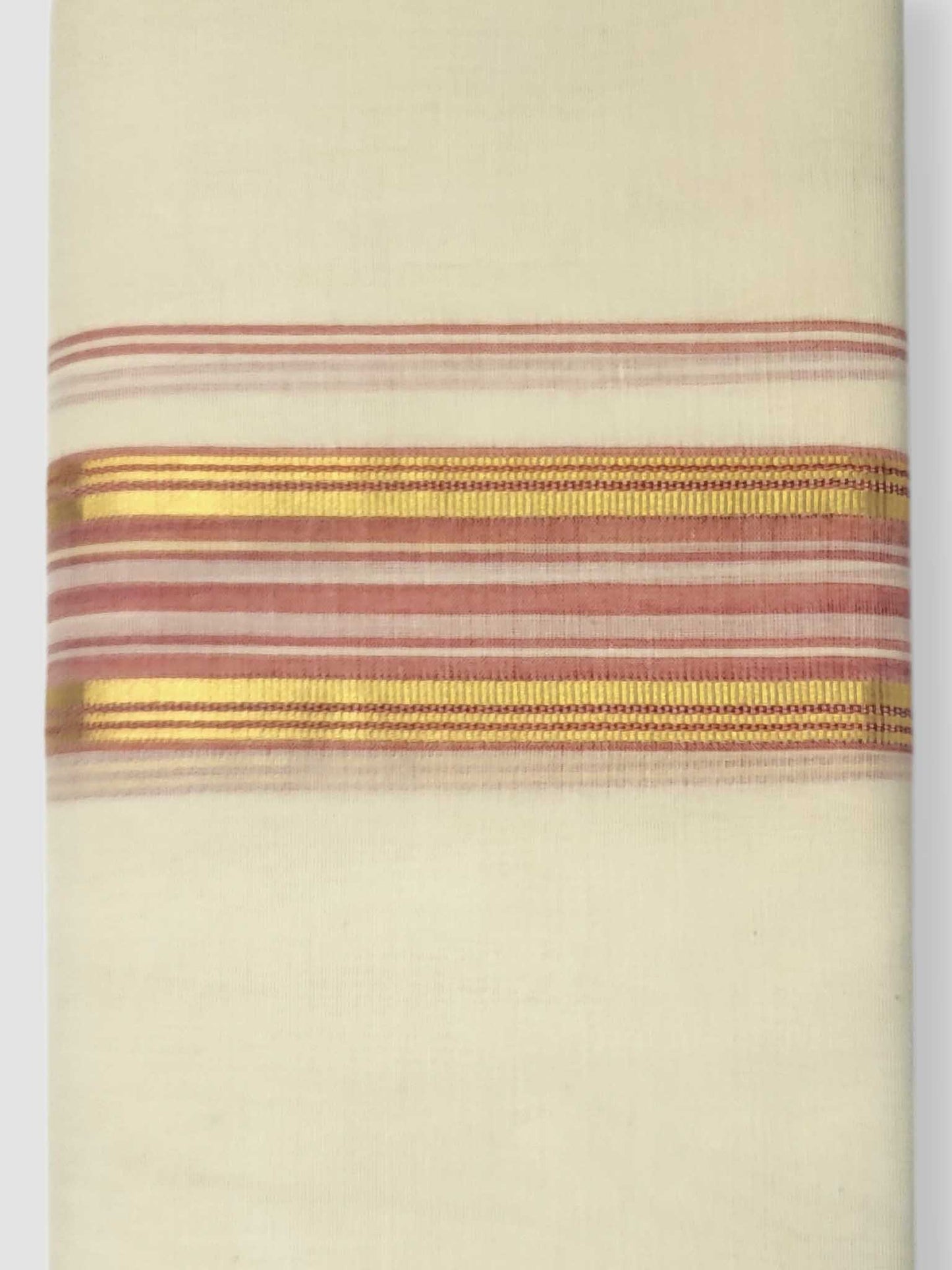 Kerala Balaramapuram Pure Cotton Handloom Mundu/Dhoti
