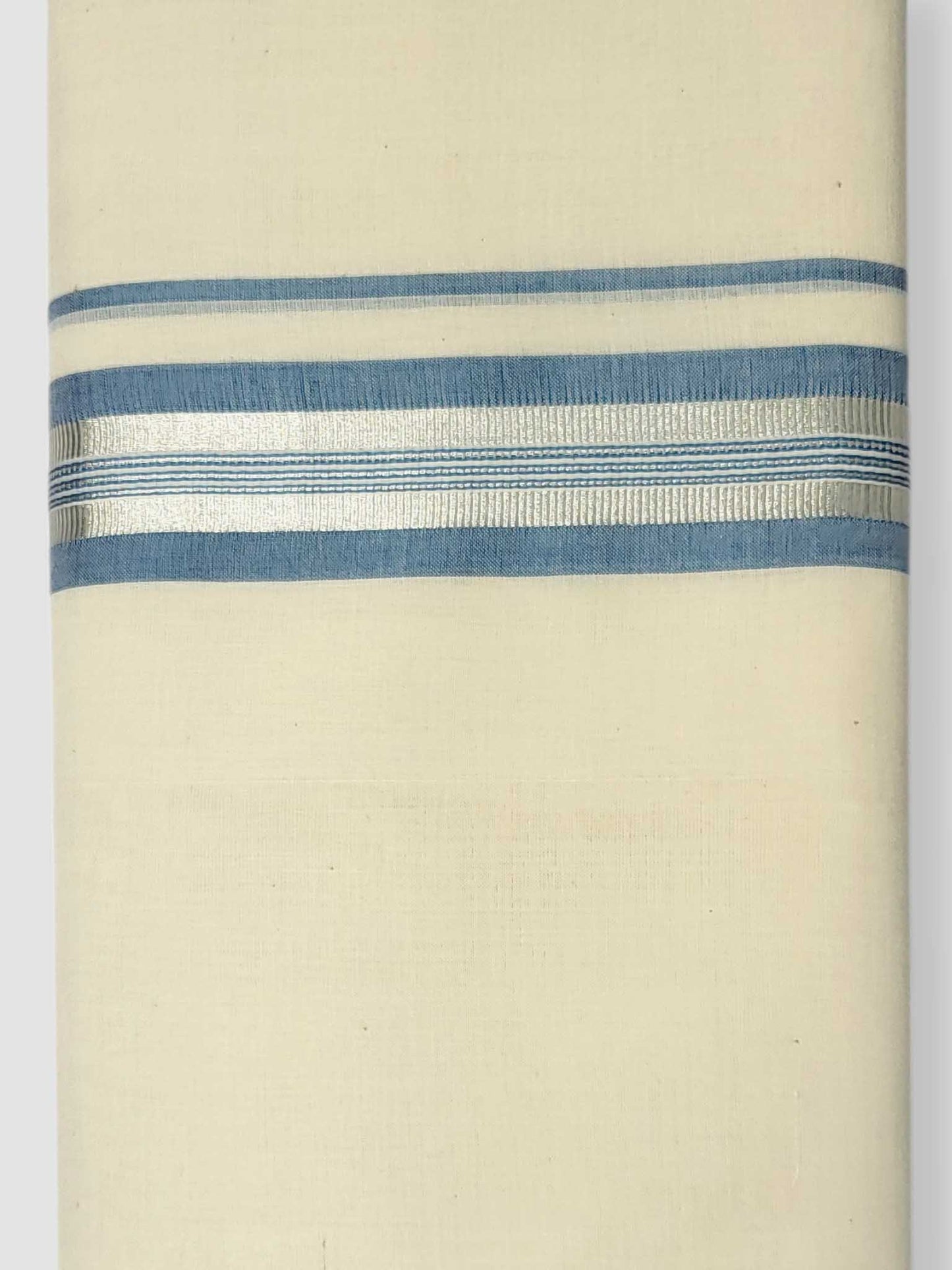 Kerala Balaramapuram Pure Cotton Handloom Mundu/Dhoti