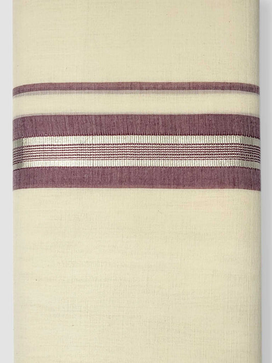 Kerala Balaramapuram Pure Cotton Handloom Mundu/Dhoti