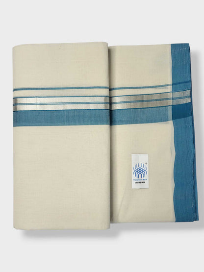 Kerala Balaramapuram Pure Cotton Handloom Mundu/Dhoti