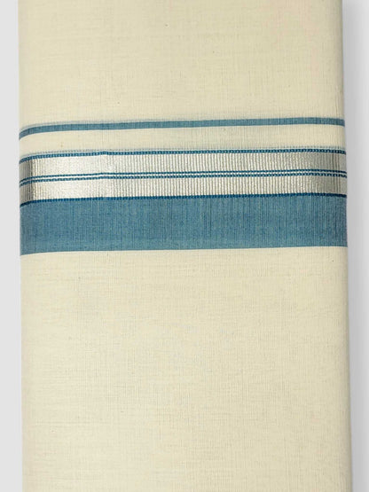 Kerala Balaramapuram Pure Cotton Handloom Mundu/Dhoti