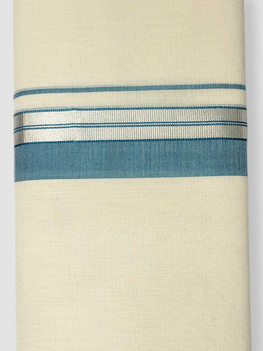 Kerala Balaramapuram Pure Cotton Handloom Mundu/Dhoti