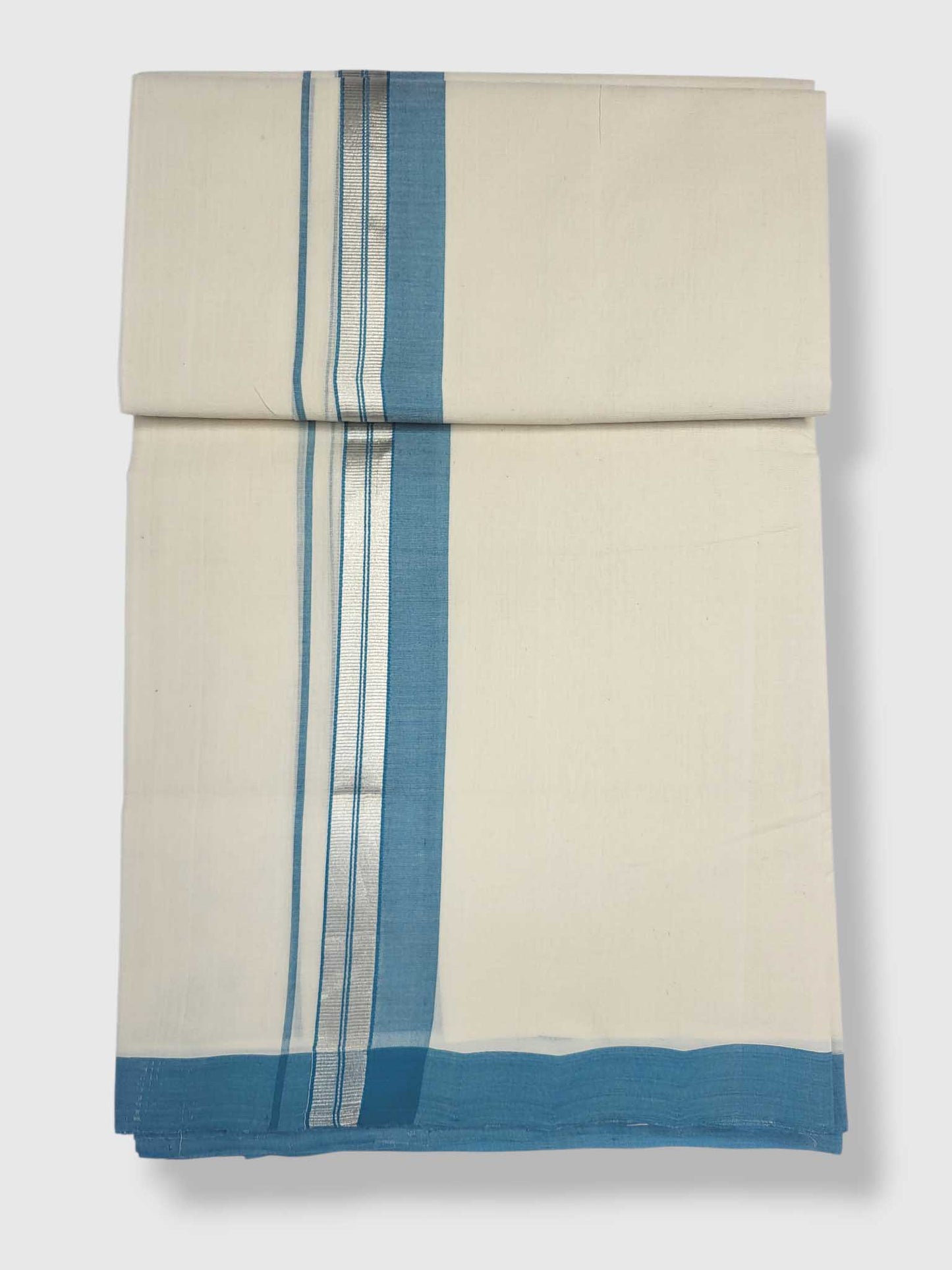 Kerala Balaramapuram Pure Cotton Handloom Mundu/Dhoti