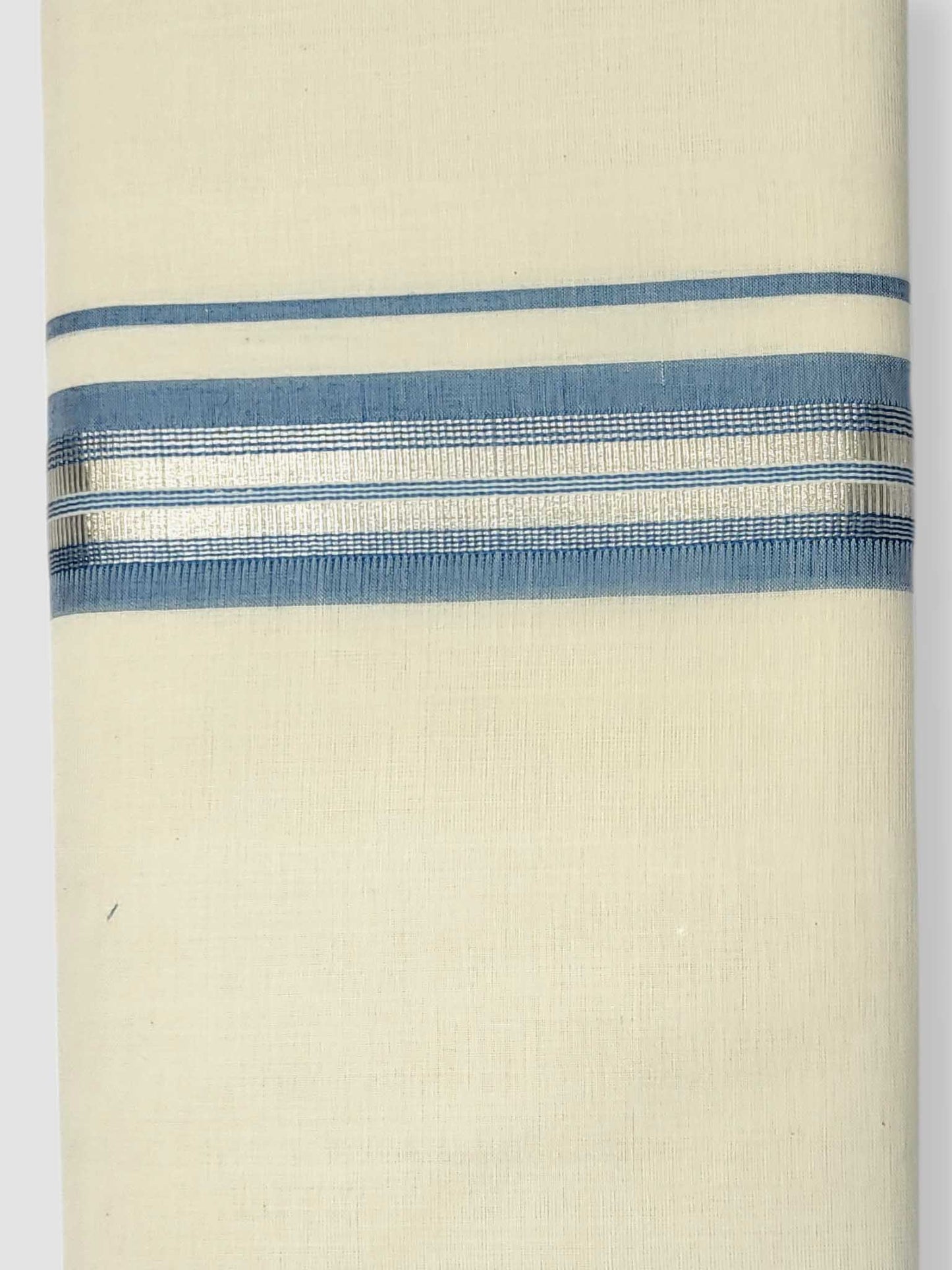 Kerala Balaramapuram Pure Cotton Handloom Mundu/Dhoti