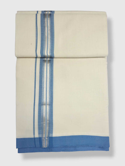Kerala Balaramapuram Pure Cotton Handloom Mundu/Dhoti