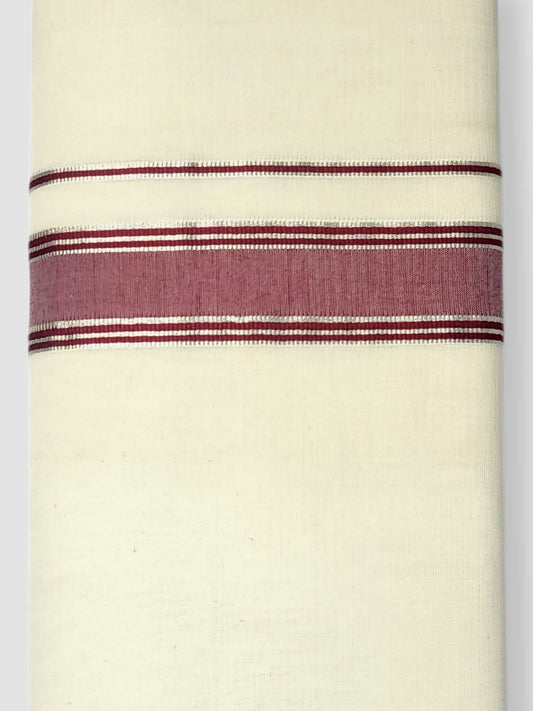 Kerala Balaramapuram Pure Cotton Handloom Mundu/Dhoti