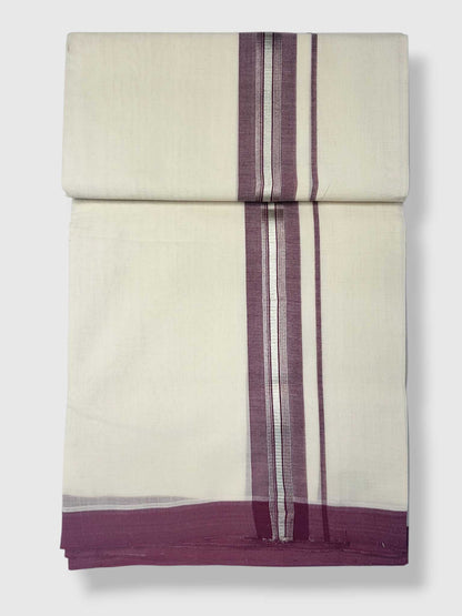 Kerala Balaramapuram Pure Cotton Handloom Mundu/Dhoti