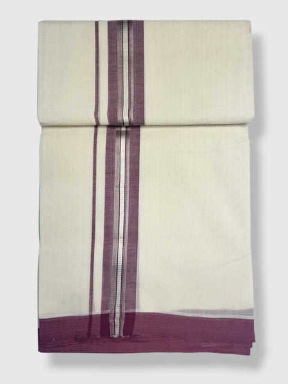 Kerala Balaramapuram Pure Cotton Handloom Mundu/Dhoti