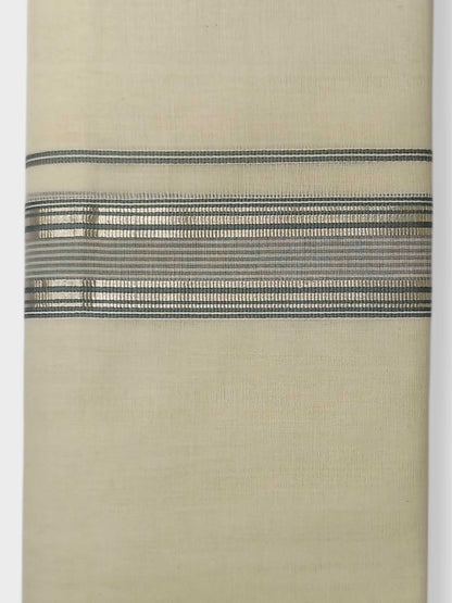 Kerala Balaramapuram Pure Cotton Handloom Mundu/Dhoti