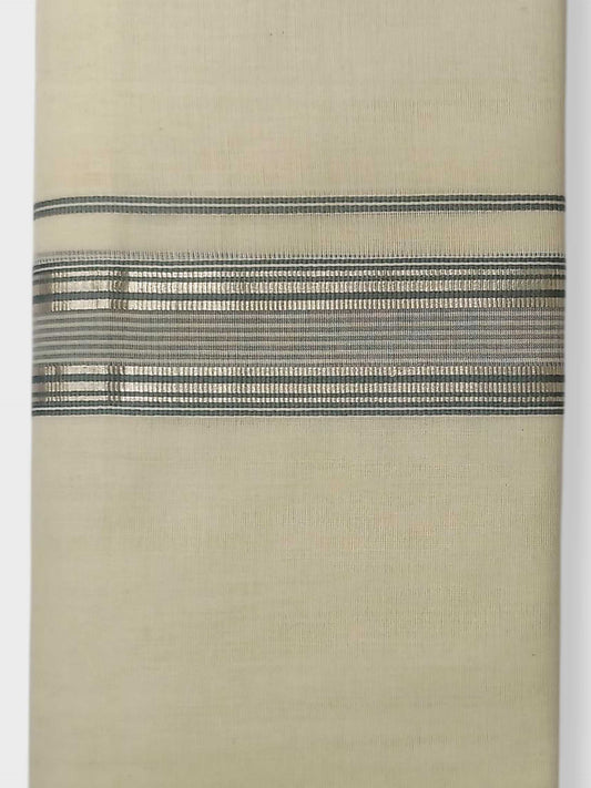 Kerala Balaramapuram Pure Cotton Handloom Mundu/Dhoti