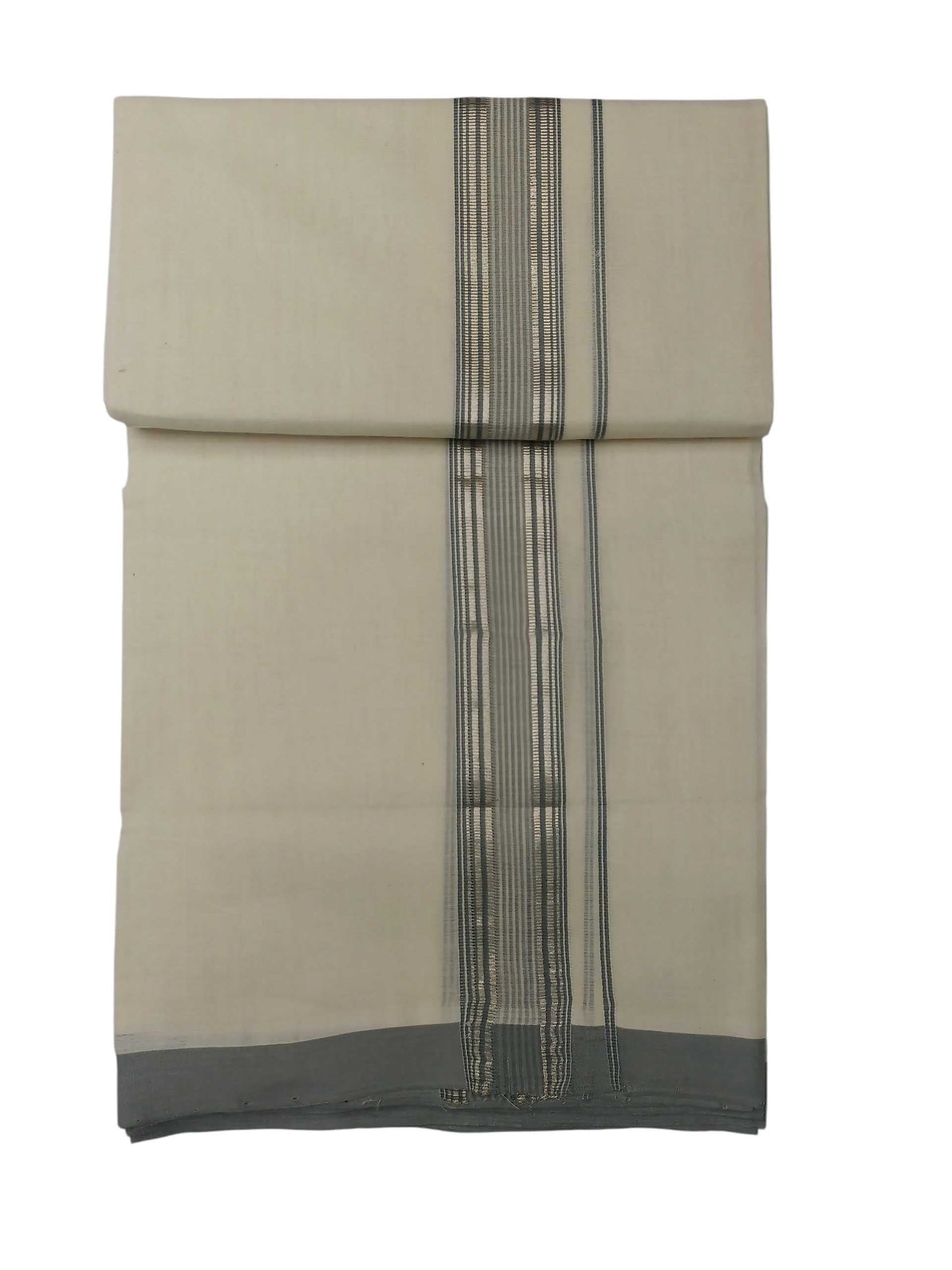 Kerala Balaramapuram Pure Cotton Handloom Mundu/Dhoti