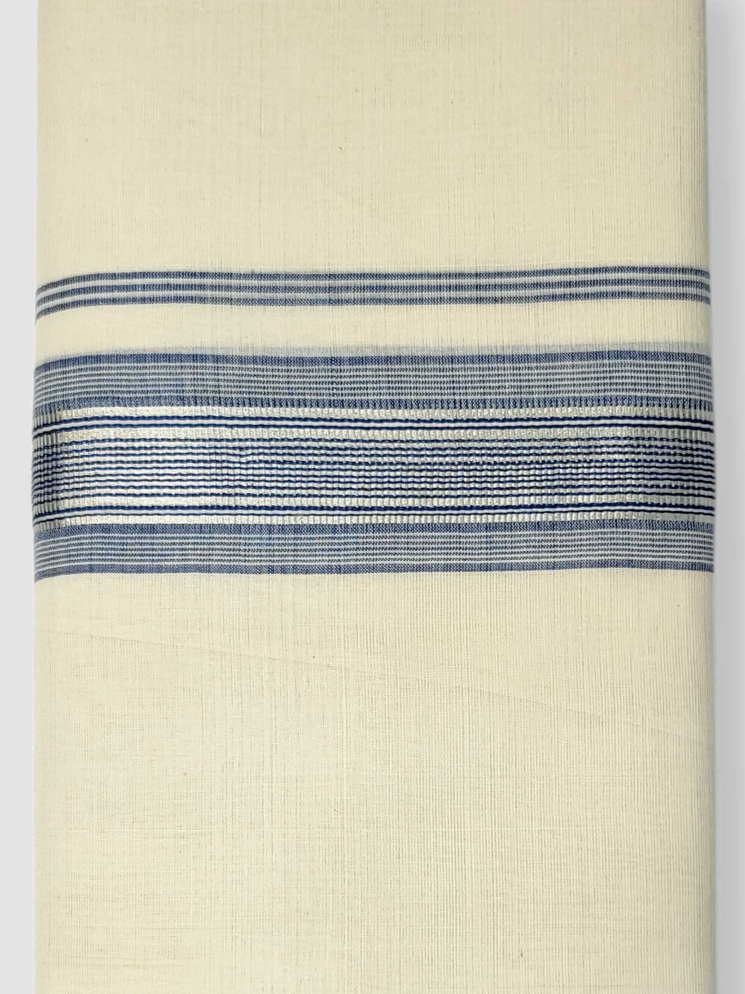 Kerala Balaramapuram Pure Cotton Handloom Mundu/Dhoti