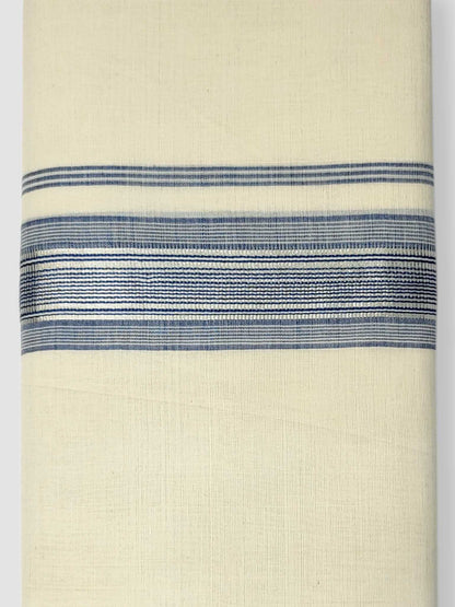 Kerala Balaramapuram Pure Cotton Handloom Mundu/Dhoti