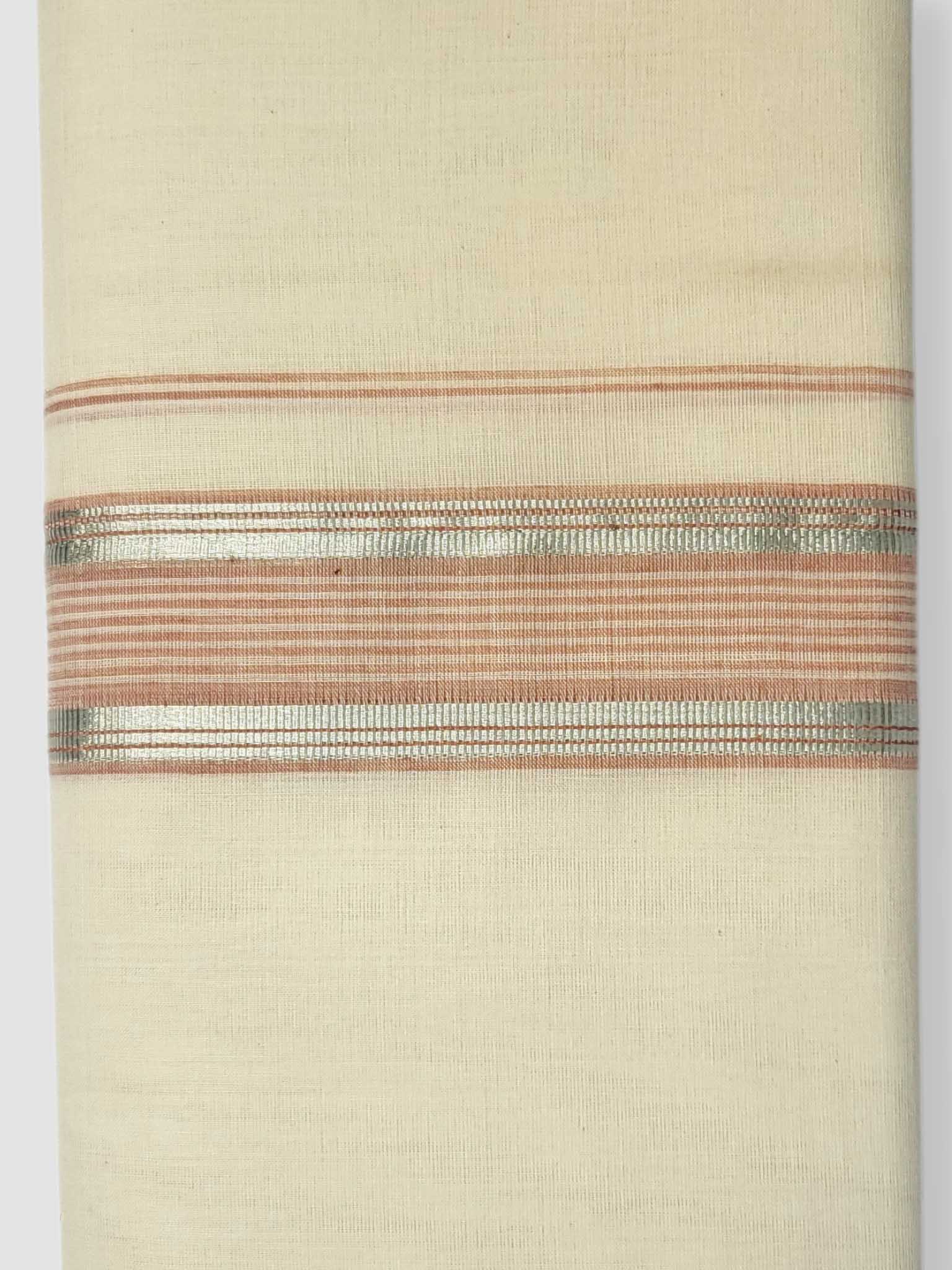 Kerala Balaramapuram Pure Cotton Handloom Mundu/Dhoti