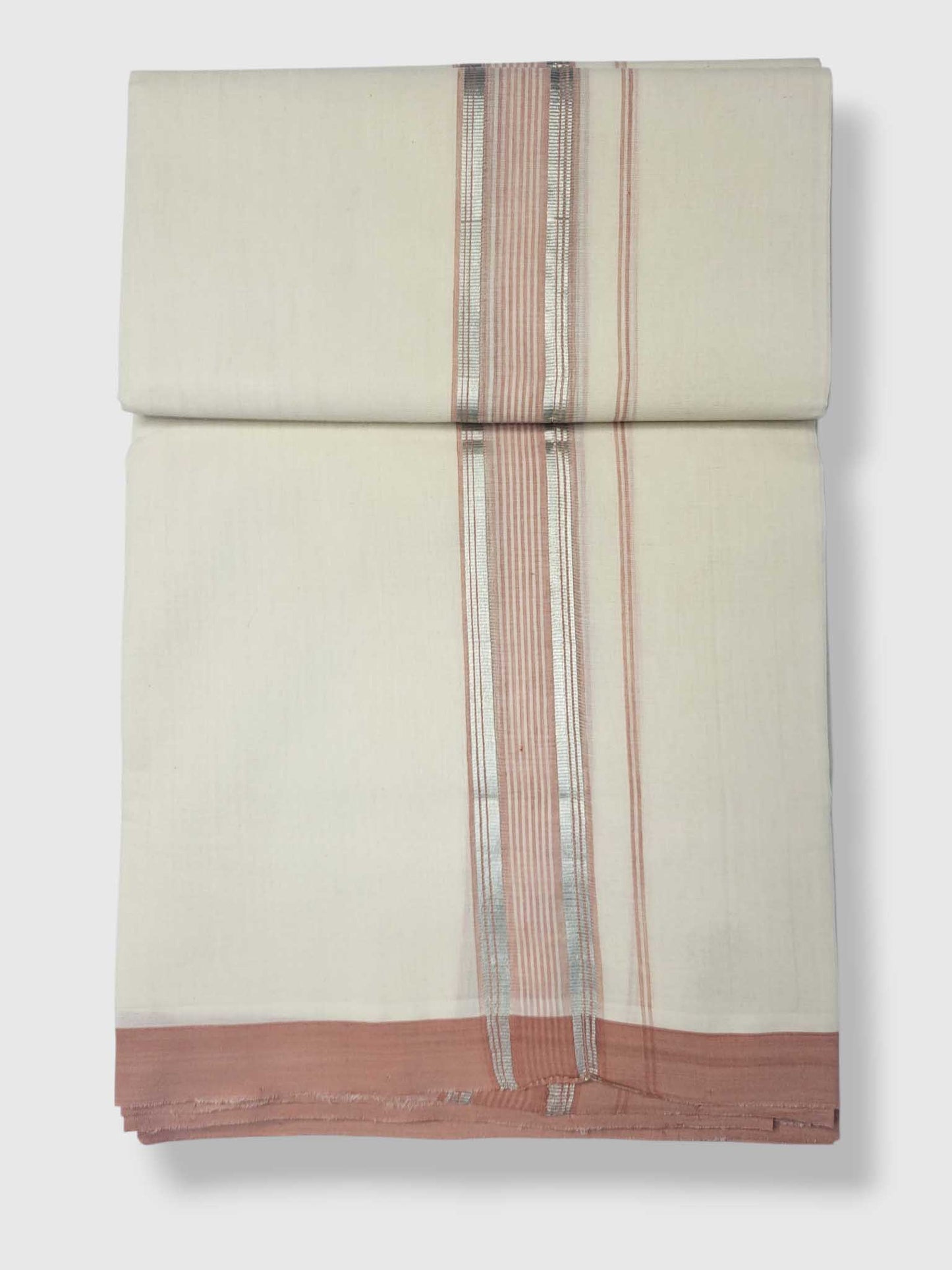 Kerala Balaramapuram Pure Cotton Handloom Mundu/Dhoti