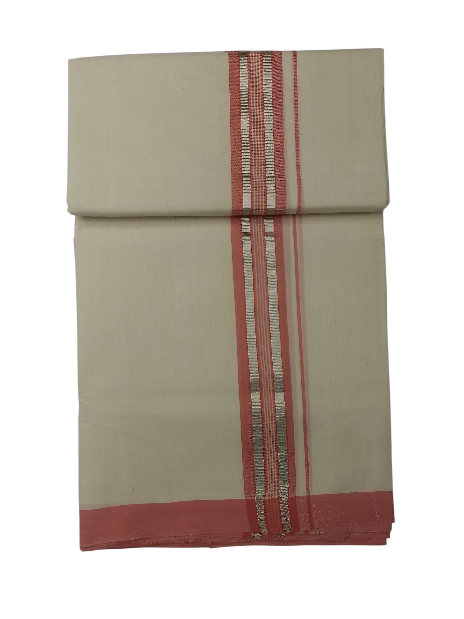 Kerala Balaramapuram Pure Cotton Handloom Mundu/Dhoti