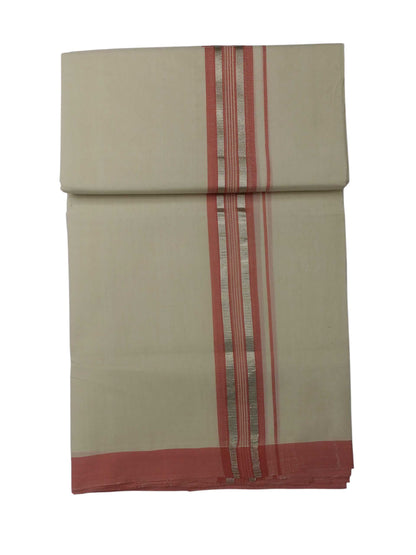 Kerala Balaramapuram Pure Cotton Handloom Mundu/Dhoti