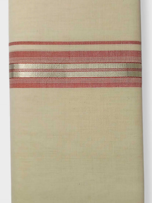 Kerala Balaramapuram Pure Cotton Handloom Mundu/Dhoti