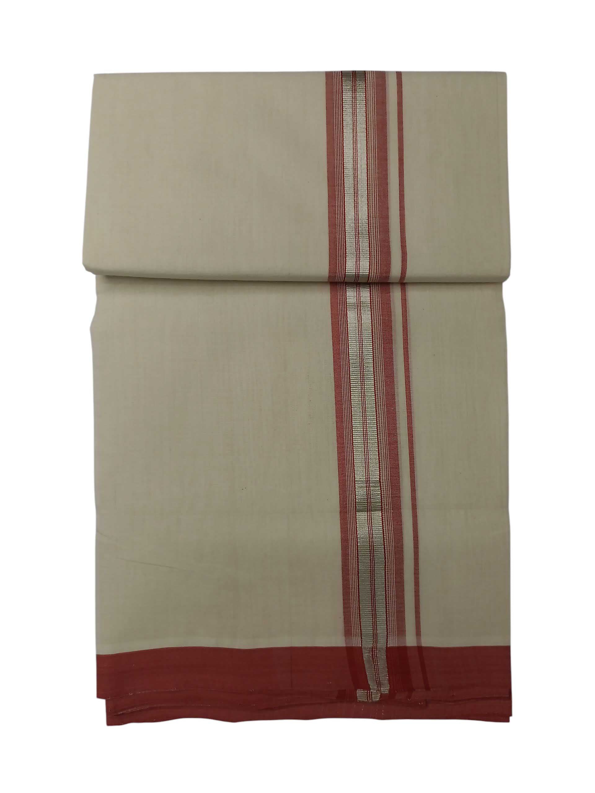 Kerala Balaramapuram Pure Cotton Handloom Mundu/Dhoti