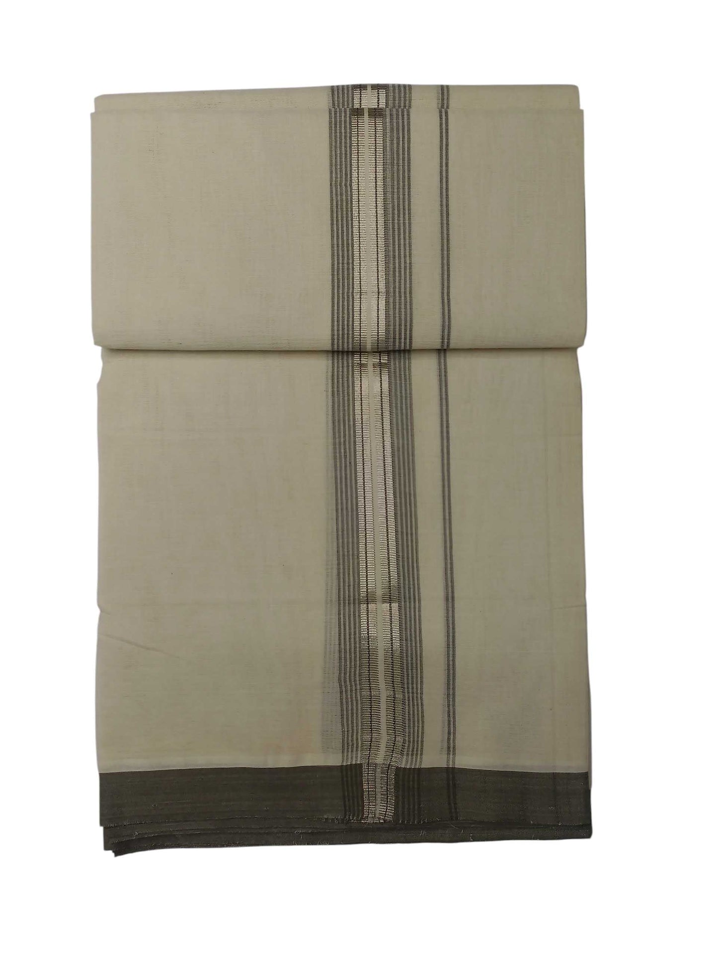 Kerala Balaramapuram Pure Cotton Handloom Mundu/Dhoti
