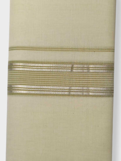 Kerala Balaramapuram Pure Cotton Handloom Mundu/Dhoti
