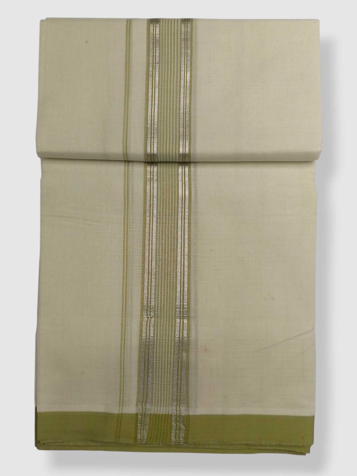 Kerala Balaramapuram Pure Cotton Handloom Mundu/Dhoti