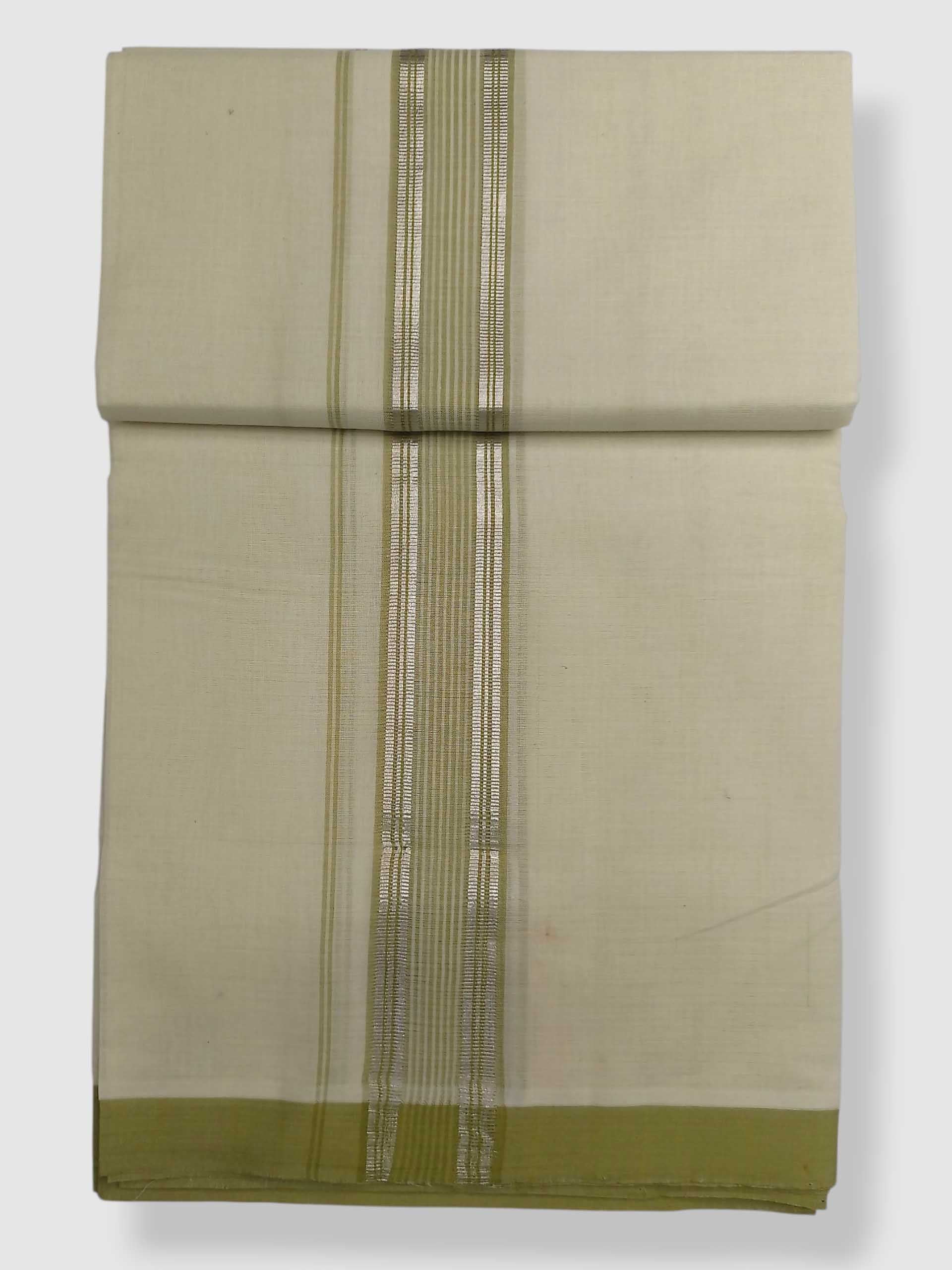 Kerala Balaramapuram Pure Cotton Handloom Mundu/Dhoti