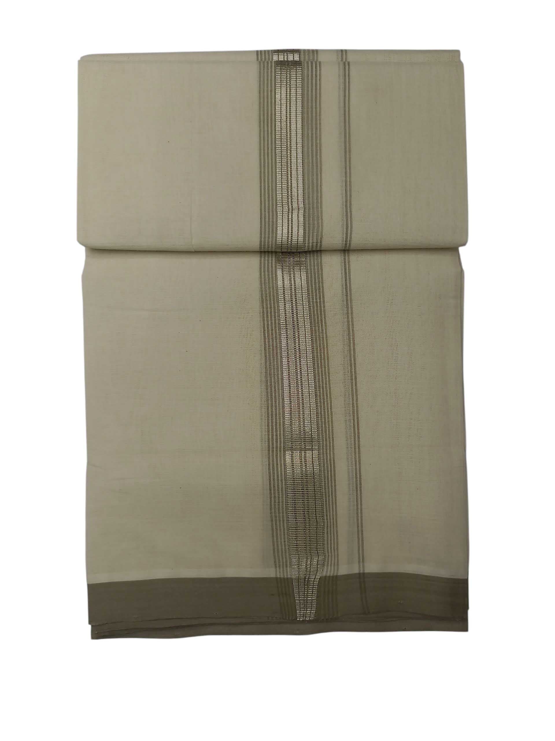Kerala Balaramapuram Pure Cotton Handloom Mundu/Dhoti