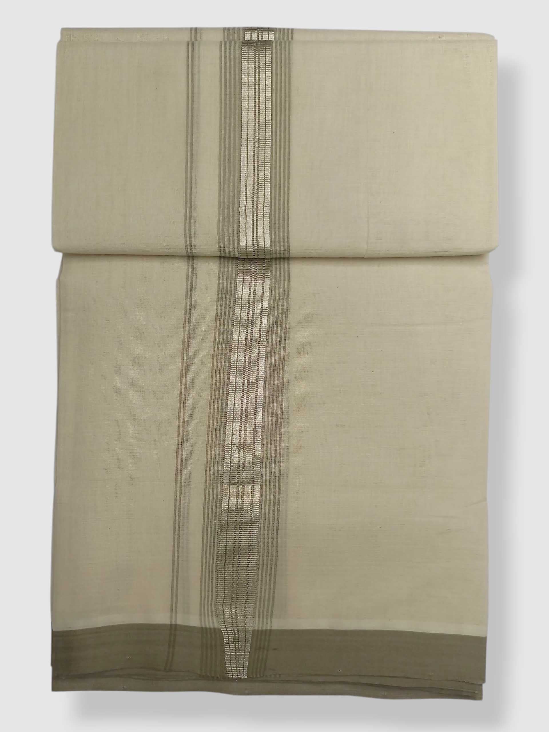 Kerala Balaramapuram Pure Cotton Handloom Mundu/Dhoti