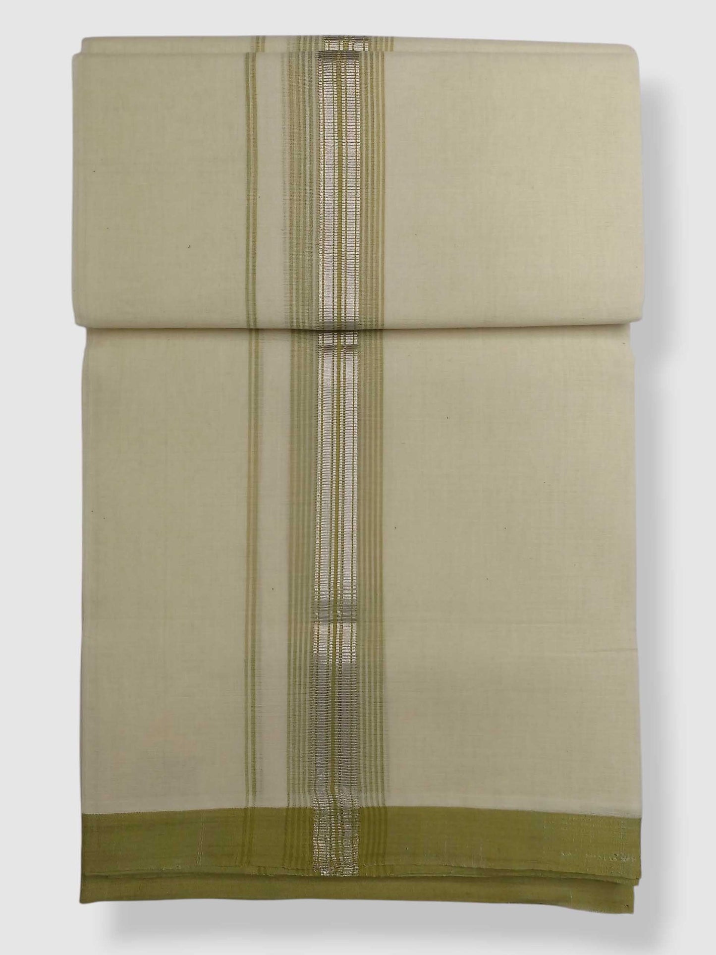 Kerala Balaramapuram Pure Cotton Handloom Mundu/Dhoti