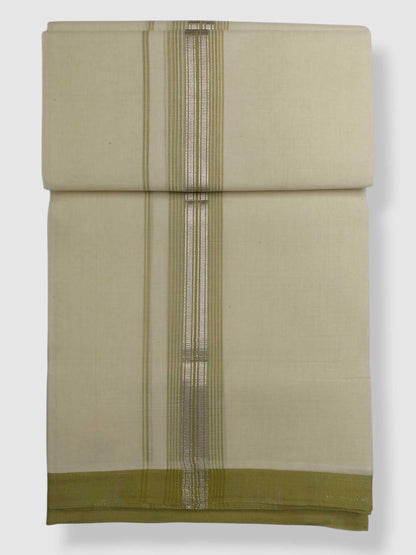 Kerala Balaramapuram Pure Cotton Handloom Mundu/Dhoti