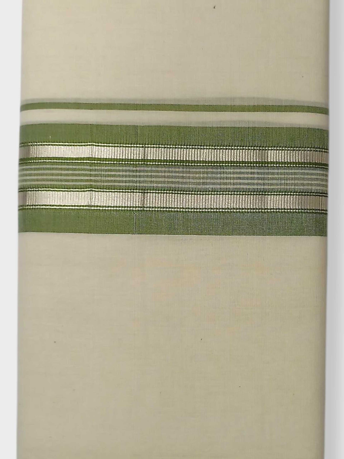 Kerala Balaramapuram Pure Cotton Handloom Mundu/Dhoti