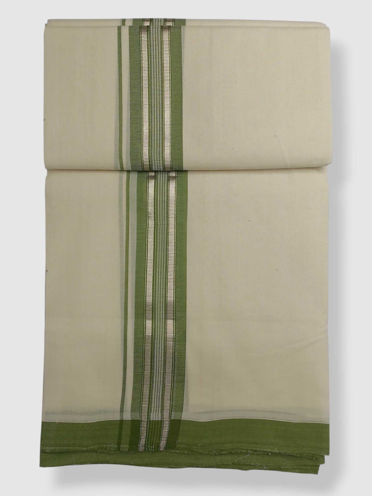 Kerala Balaramapuram Pure Cotton Handloom Mundu/Dhoti