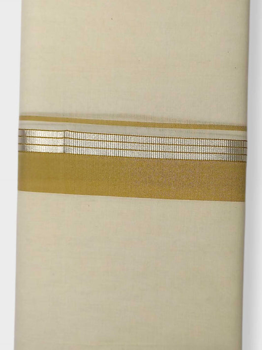Kerala Balaramapuram Pure Cotton Handloom Mundu/Dhoti