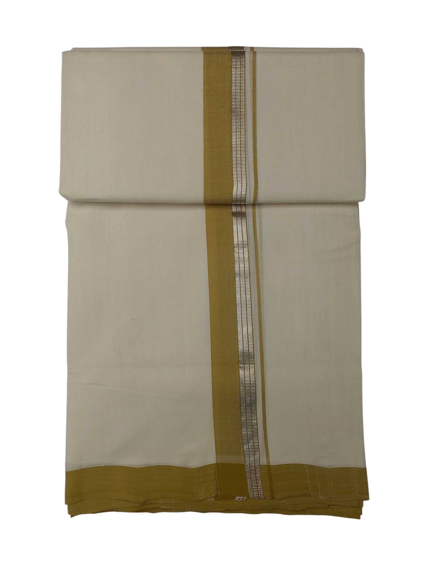 Kerala Balaramapuram Pure Cotton Handloom Mundu/Dhoti