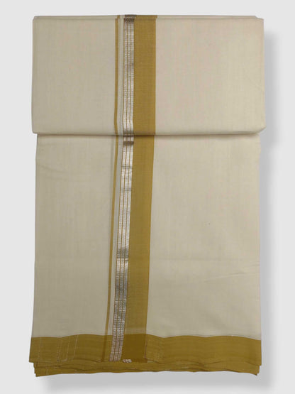 Kerala Balaramapuram Pure Cotton Handloom Mundu/Dhoti