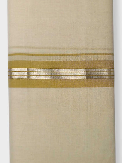 Kerala Balaramapuram Pure Cotton Handloom Mundu/Dhoti