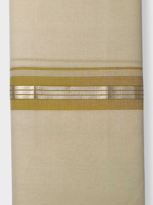 Kerala Balaramapuram Pure Cotton Handloom Mundu/Dhoti