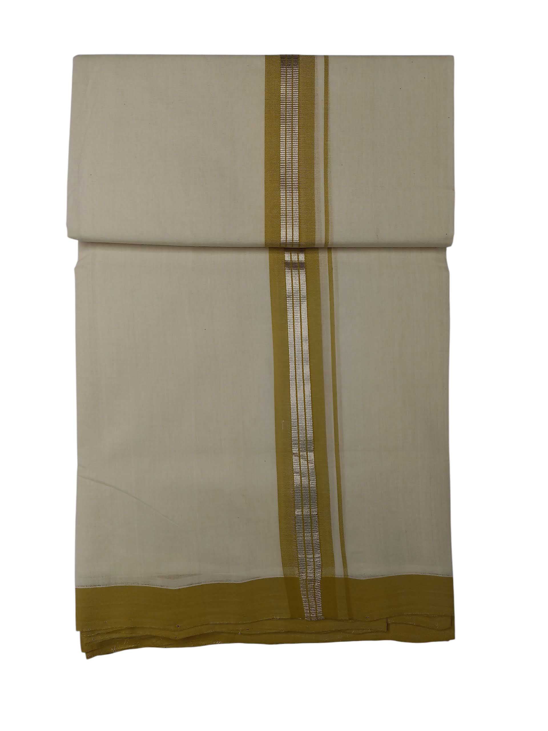 Kerala Balaramapuram Pure Cotton Handloom Mundu/Dhoti