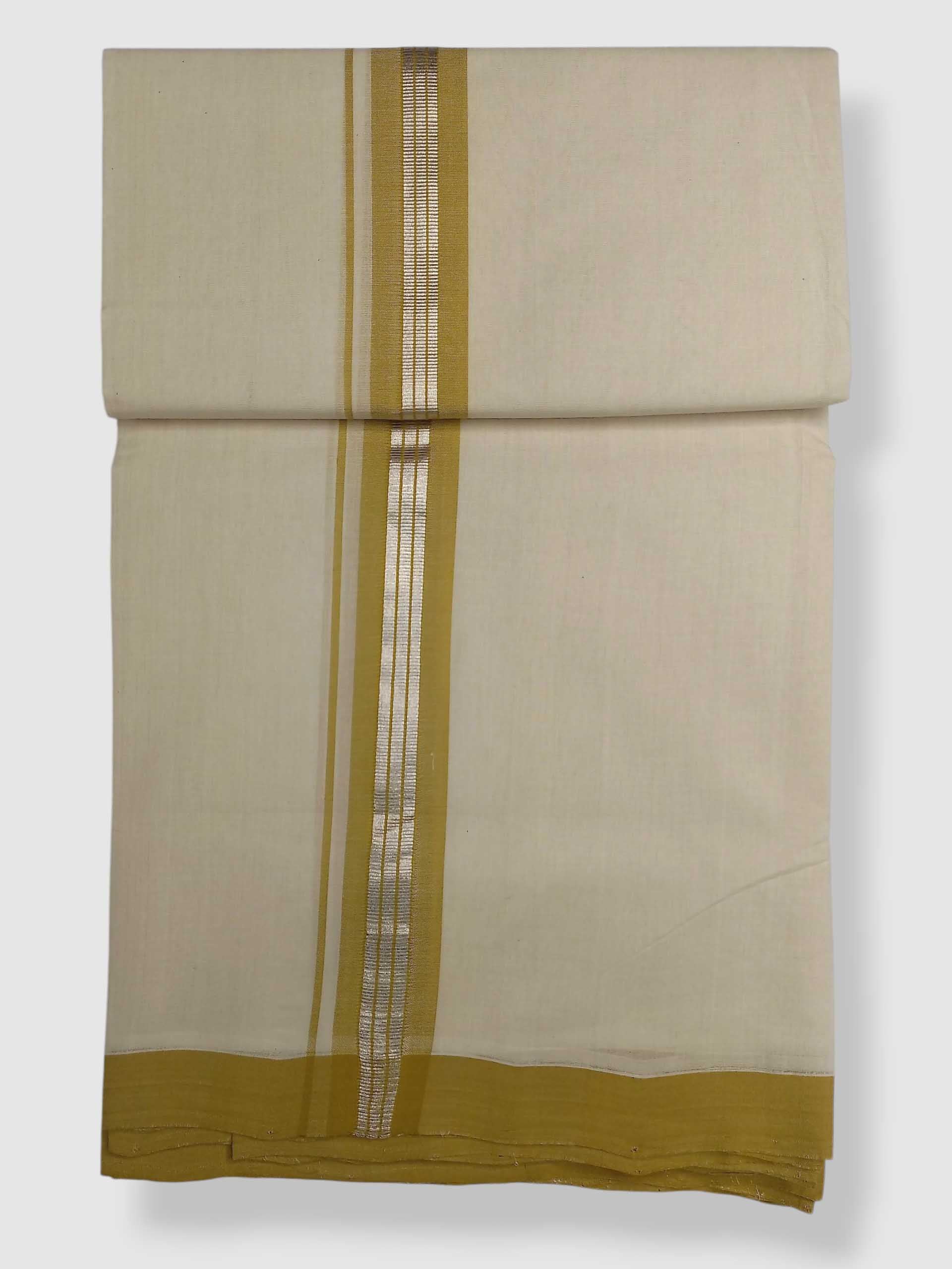 Kerala Balaramapuram Pure Cotton Handloom Mundu/Dhoti
