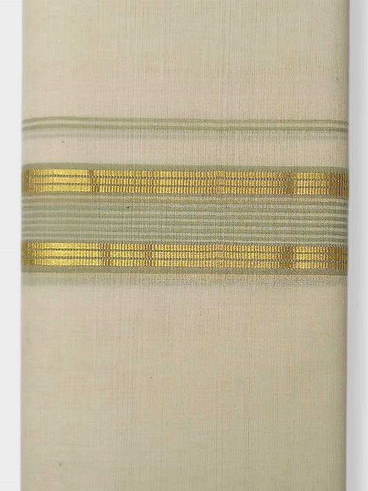 Kerala Balaramapuram Pure Cotton Handloom Mundu/Dhoti