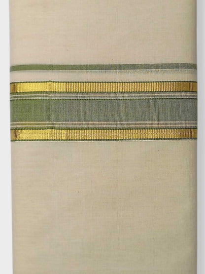 Kerala Balaramapuram Pure Cotton Handloom Mundu/Dhoti