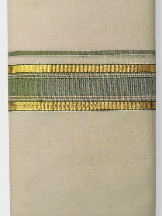 Kerala Balaramapuram Pure Cotton Handloom Mundu/Dhoti