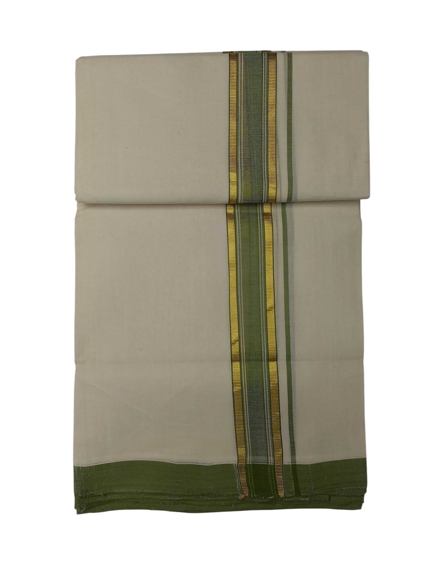 Kerala Balaramapuram Pure Cotton Handloom Mundu/Dhoti