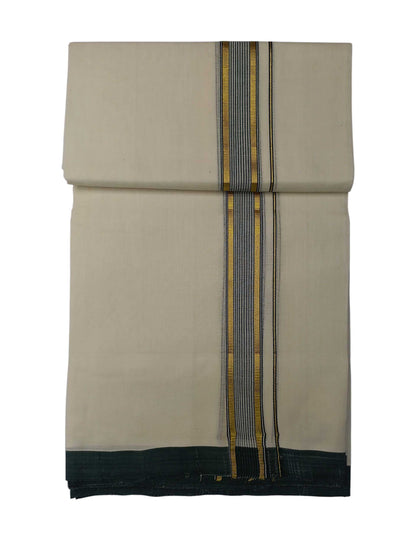 Kerala Balaramapuram Pure Cotton Handloom Mundu/Dhoti