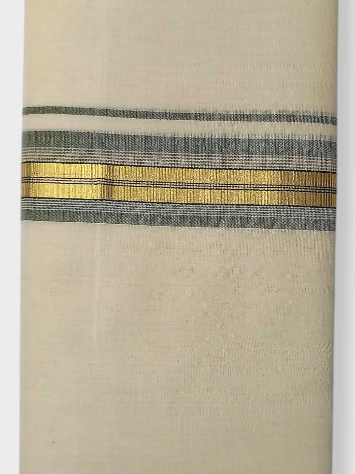 Kerala Balaramapuram Pure Cotton Handloom Mundu/Dhoti