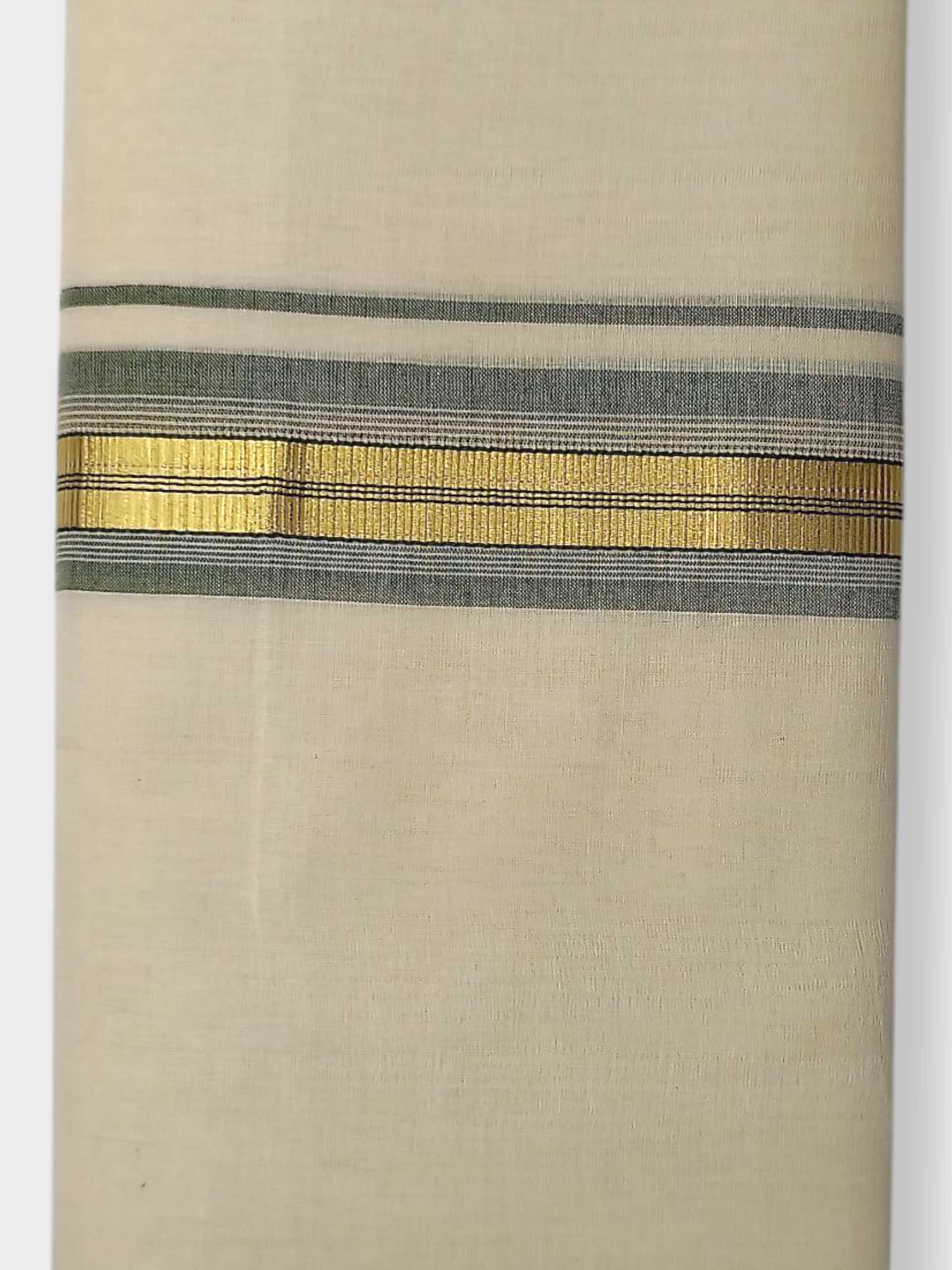 Kerala Balaramapuram Pure Cotton Handloom Mundu/Dhoti