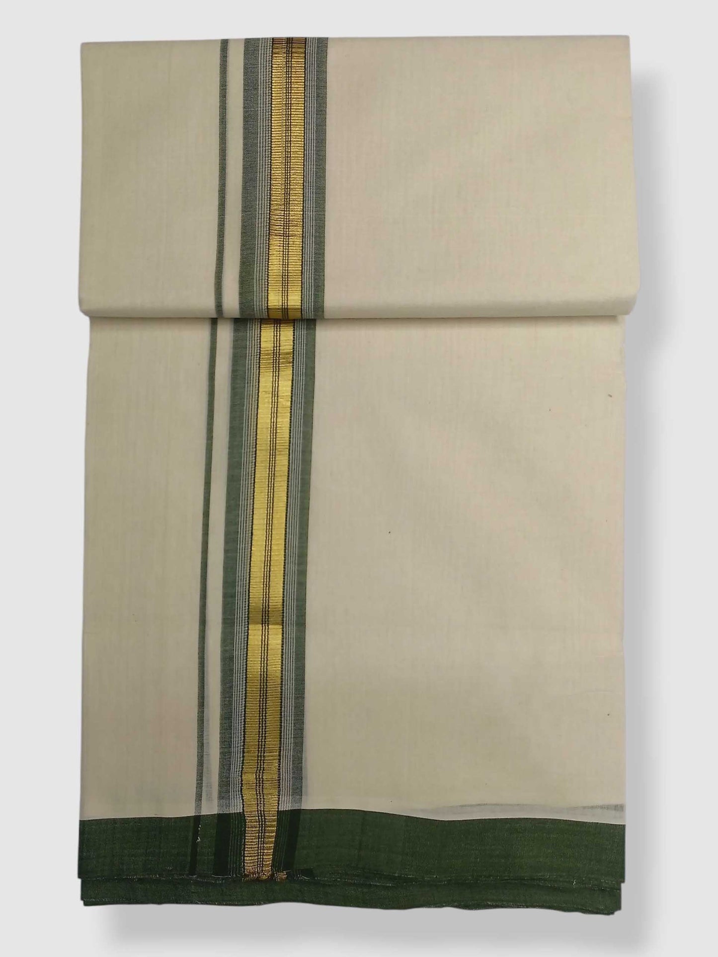 Kerala Balaramapuram Pure Cotton Handloom Mundu/Dhoti