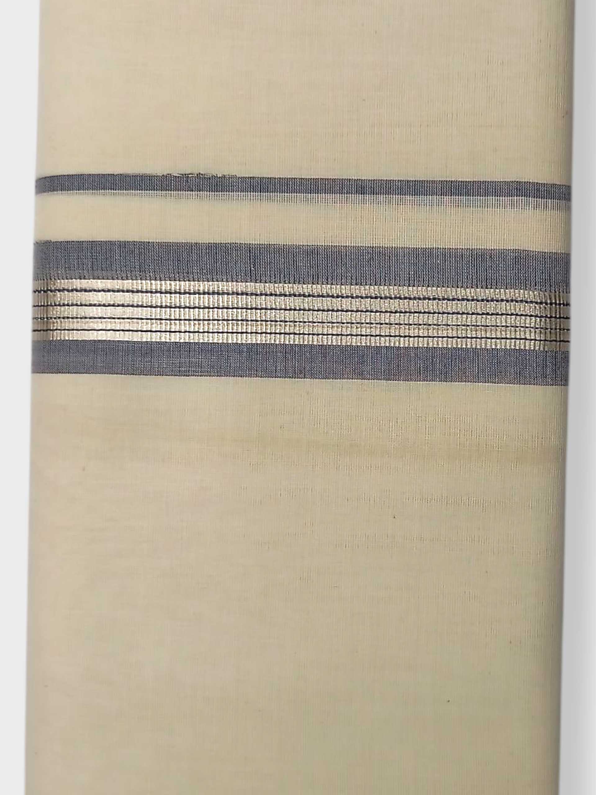 Kerala Balaramapuram Pure Cotton Handloom Mundu/Dhoti
