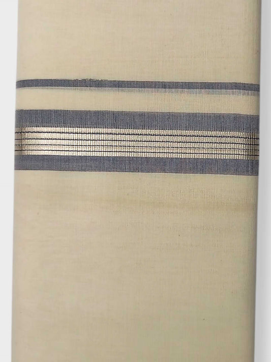 Kerala Balaramapuram Pure Cotton Handloom Mundu/Dhoti